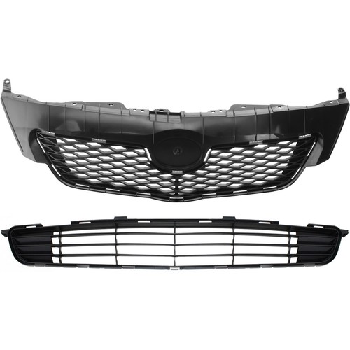 Bumper face bar grille front - bumper,