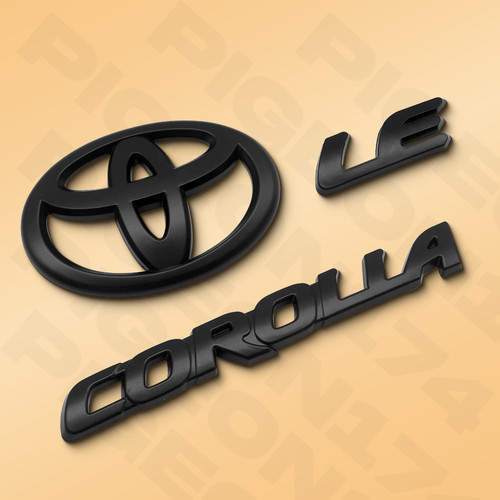 Overlay kit emblem for corolla - kit,