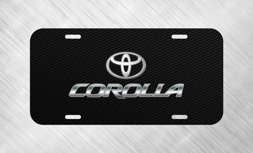 For corolla license plate auto - corolla,